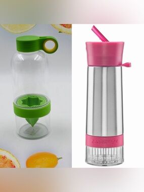 ~Lot of 2: CitrusZinger Fruit infusing water bottles *EUC* MSRP: $40+tax